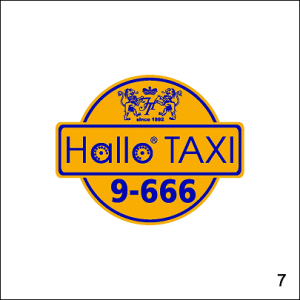 Zawieszka zapachowa Hallo taxi